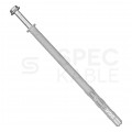 Kołki rozporowe ramowe 12x300mm z wkrętem z łbem sześciokątnym i gniazdem TORX do betonu, cegły ceramicznej i silikatowej KLIMAS 20szt