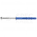 Kołki rozporowe ramowe R-FF1 10x140mm z wkrętem z łbem sześciokątnym i gniazdem TORX do betonu, cegły ceramicznej i silikatowej RAWLPLUG 25szt