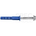 Kołki rozporowe ramowe R-FFS-K 10x60mm z wkrętem z łbem sześciokątnym i gniazdem TORX do betonu, cegły ceramicznej i silikatowej RAWLPLUG 50szt