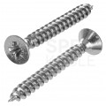 Kołki rozporowe uniwersalne 4ALL 5x25mm z wkrętem PZ 3,5x30mm z łbem stożkowym do wszystkich typów podłoża RAWLPLUG 50szt