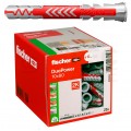 Kołki rozporowe uniwersalne DuoPower 10x80mm 2-składnikowe do wszystkich typów podłoża FISCHER 25szt