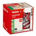 Kołki rozporowe uniwersalne DuoPower 8x40mm 2-składnikowe do wszystkich typów podłoża FISCHER 100szt