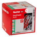 Kołki rozporowe uniwersalne DuoPower 8x65mm 2-składnikowe do wszystkich typów podłoża FISCHER 50szt