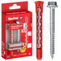 Kołki rozporowe uniwersalne HybridPower 10x90mm 2-składnikowe z łbem sześciokątnym TX40 / SW 13 7,0x89mm FISCHER 4szt