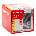 Kołki rozporowe uniwersalne SX Plus 10x80mm do wszystkich pełnych materiałów FISCHER 25szt