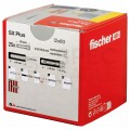 Kołki rozporowe uniwersalne SX Plus 12x60mm do wszystkich pełnych materiałów FISCHER 25szt