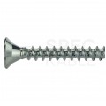 Kołki rozporowe wkręcane KRX 8x40mm z wkrętem PZ 4x45mm z łbem stożkowym do betonu, cegły ceramicznej i cegły silikatowej KLIMAS 100szt