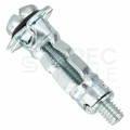 Kołki stalowe typu MOLLY M4x25mm do płyt G-K i wiórowych KLIMAS 6szt