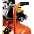 Kompresor bezolejowy dwutłokowy 24L sprężarka 230V 800W 150L/min NEO 12K021