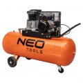 Kompresor olejowy jednotłokowy 150L sprężarka 230V 2210W 330L/min NEO 12K031
