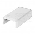 Końcówka listwy LHD 20x10mm biały KOPOS