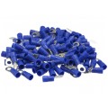 Końcówka oczkowa izolowana typ KC DIN 2,5mm2 / M6 miedziana cynowana galwanicznie niebieska 100szt.