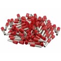 Końcówka tulejkowa izolowana podwójna typ HI / ERHL DIN 2x 35,0mm2 / 16mm miedziana cynowana galwanicznie czerwona ERGOM 50szt.