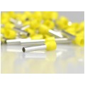 Końcówka tulejkowa izolowana typ HI / TE DIN 0,5mm2 / 10mm miedziana cynowana galwanicznie żółta ERKO 100szt.
