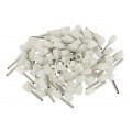 Końcówka tulejkowa izolowana typ HI / TE DIN 0,5mm2 / 8mm miedziana cynowana galwanicznie biała Elpromet 100szt.