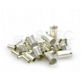Końcówka tulejkowa nieizolowana typ H / TA DIN 4,0mm2 / 9mm miedziana cynowana galwanicznie ERKO 100szt.