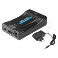 Konwerter audio-video HDMI -> SCART / EURO 1080p 60Hz Full HD