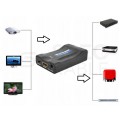 Konwerter audio-video HDMI -> SCART / EURO 1080p 60Hz Full HD