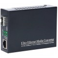Konwerter optyczny FO (Port SFP MM/SM LC Gigabit) Ethernet (Port RJ45 GE 1000Mb/s) aktywny 80km Sedir Extralink