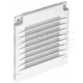 Kratka wentylacyjna z zaślepkami 100x100mm biała airRoxy