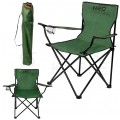 Krzesełko biwakowe, turystyczne składane wodoodporne zielone 79x79x45cm NEO 63-157