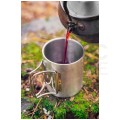 Kubek turystyczny 320ml ze stali nierdzewnej NEO 63-150