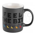 Kubek z nadrukiem "FEEL THE BIT" 330ml NEO