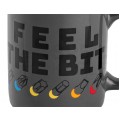 Kubek z nadrukiem "FEEL THE BIT" 330ml NEO