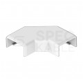 Łącznik kątowy LHD 20x10mm biały KOPOS