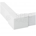 Łącznik kątowy zewnętrzny do koryta kablowego BKK 60x40mm