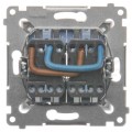 Łącznik podwójny SIMON 54 biały 16AX Kontakt Simon DW22A.01/11