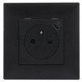 Łącznik świecznikowy podwójny NILOE STEP czarny 10AX Legrand
