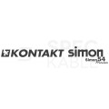 Łącznik świecznikowy podwójny SIMON 10 biały IP44 10AX Kontakt Simon CW5B.01/11
