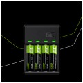 Ładowarka akumulatorów 4x Ni-MH (R03 AAA / R6 AA) VitalCharger Green Cell