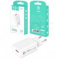 Ładowarka sieciowa 1x USB A (5V / 2,4A) DENMEN