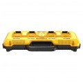 Ładowarka z czterema portami 8A do akumulatorów Li-Ion XR (10.8V - 18V) oraz FLEXVOLT (18V - 54V) ToughSystem DCB104-QW DeWALT