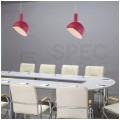 Lampa dekoracyjna wisząca aluminiowa różowa regulowany kąt 1,2m E14 max 60W IP20 V-TAC VT-7100-P
