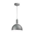 Lampa dekoracyjna wisząca aluminiowa szara regulowany kąt 1,2m E14 max 60W IP20 V-TAC VT-7100
