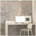 Lampa dekoracyjna wisząca LED 7W 400lm 3000K IP20 fi:120mm dł:1220mm akryl złoty barwa WW biała ciepła V-TAC VT-7333-G