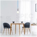 Lampa dekoracyjna wisząca oprawka chrom + przewód niebieski dł:1000mm E27 max 60W IP20 V-TAC VT-7338-BL