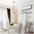 Lampa dekoracyjna wisząca oprawka mosiądz + przewód czarny dł:900mm E27 max 60W IP20 V-TAC VT-7555-BB
