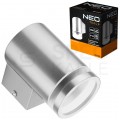 Lampa elewacyjna zewnętrzna pojedyńcza silver 230V LED 35W IP44 NEO 99-082