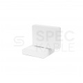 Lampa ścienna kwadratowa, kinkiet 350st LED 17W 2580lm 4000K biały barwa NW biała neutralna IP65 V-TAC VT-11020-SQ-W