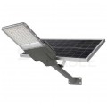 Lampa solarna LED 2500lm 6500K 30000mAh, panel fotowoltaiczny, pilot sterowania, czujnk zmierzchu barwa CW biała zimna V-TAC VT-15111ST