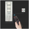 Lampa solarna LED 40W 3500lm 6500K panel fotowoltaiczny, pilot sterowania, czujnik ruchu barwa CW biała zimna V-TAC VT-30301ST