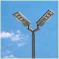 Lampa solarna LED 40W 3500lm 6500K panel fotowoltaiczny, pilot sterowania, czujnik ruchu barwa CW biała zimna V-TAC VT-30301ST