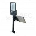 Lampa solarna LED 50W 4000lm 4000K 50000mAh, panel fotowoltaiczny, pilot sterowania, barwa NW biała neutralna V-TAC VT-ST200