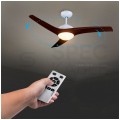 Lampa sufitowa LED 15W 1500lm 3w1 z wentylatorem 35W brązowa V-TAC VT-6055-3