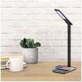 Lampka biurkowa 3w1 4W 500lm ładowarka indukcyjna WW barwa zmienna IP20 3000K-6500K V-TAC VT-7405