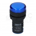 Lampka kontrolna sterownicza LED Niebieska 12V fi:22mm ADELID